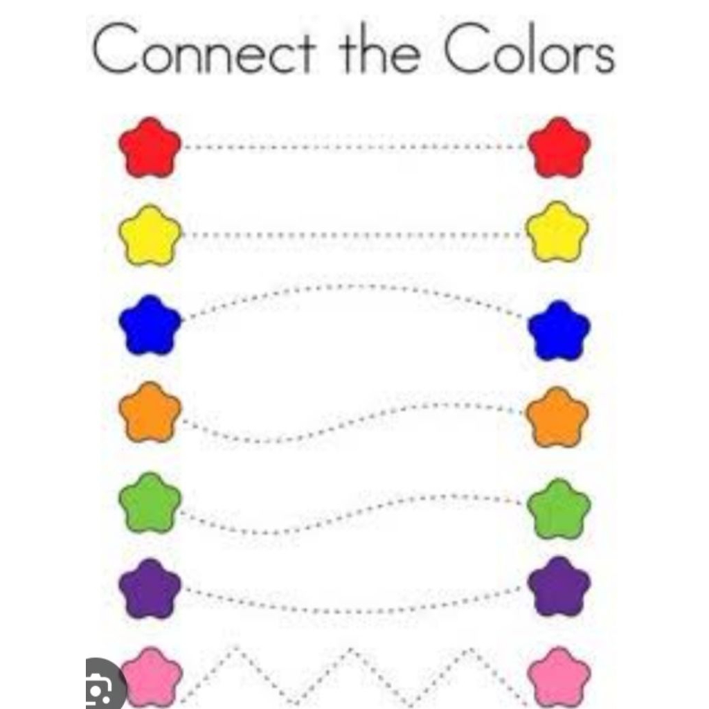 Worksheet anak 2-3 tahun