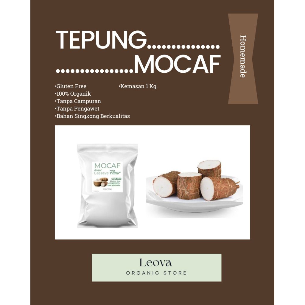 

1kg Tepung Singkong/Mocaf/Cassava Modified Flour Homemade Halal