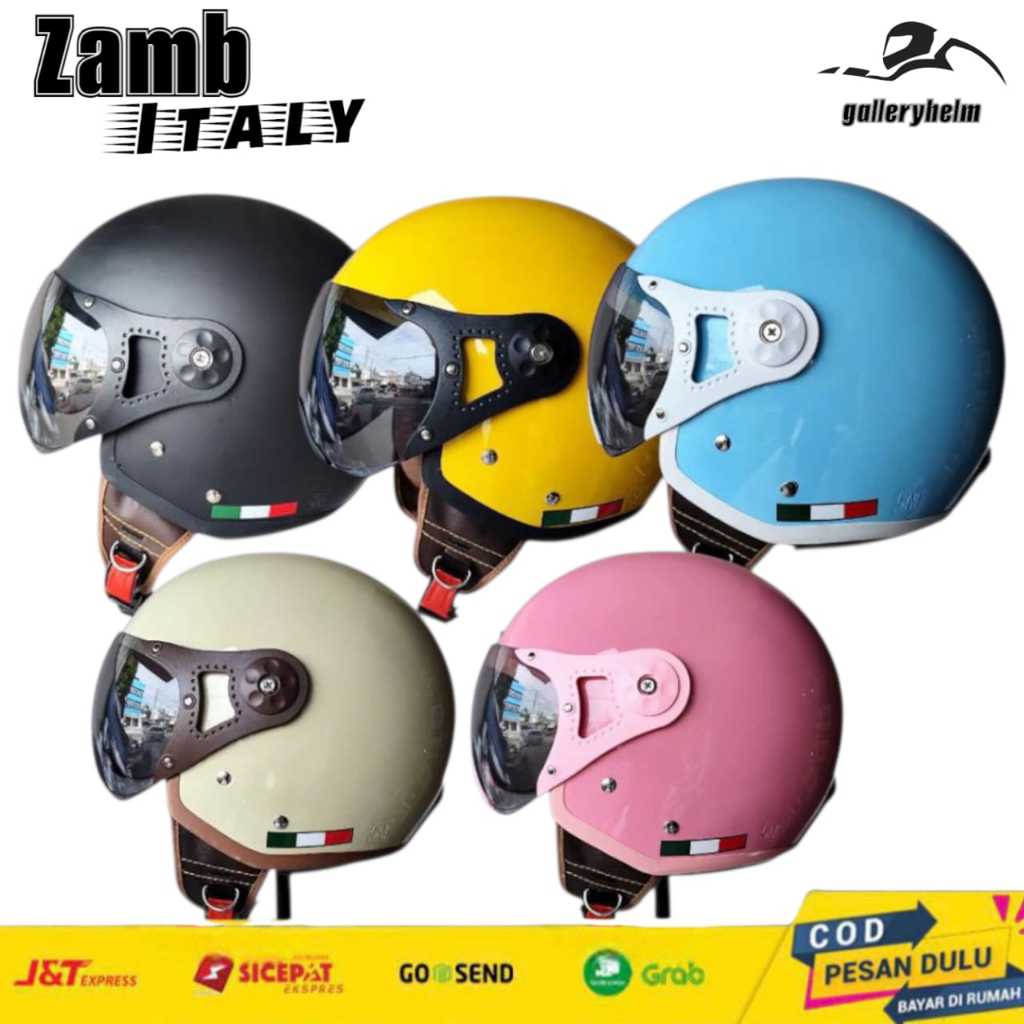 HELM BOGO HIJAB PILOT ITALY CREAM/ HELM CEWEK HIJAB