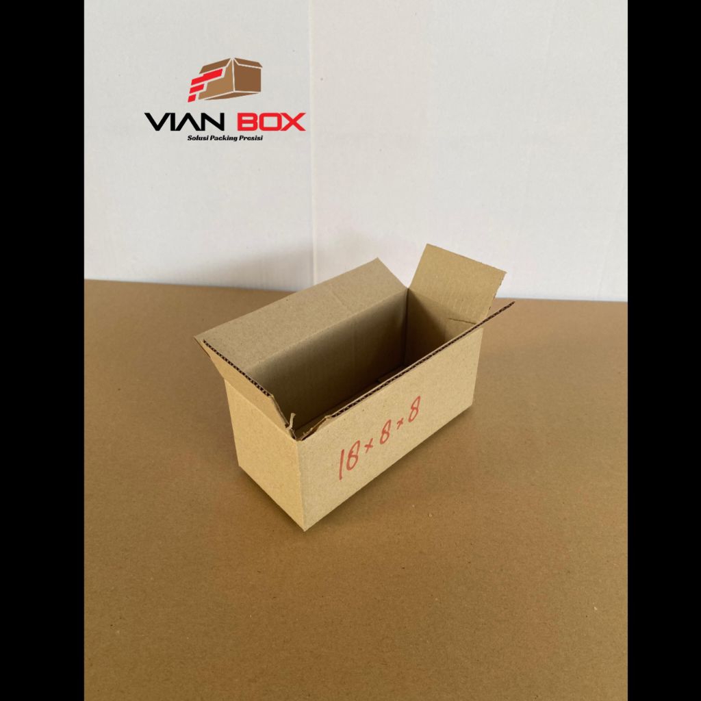 

kardus/karton ukuran 18x8x8cm1ply