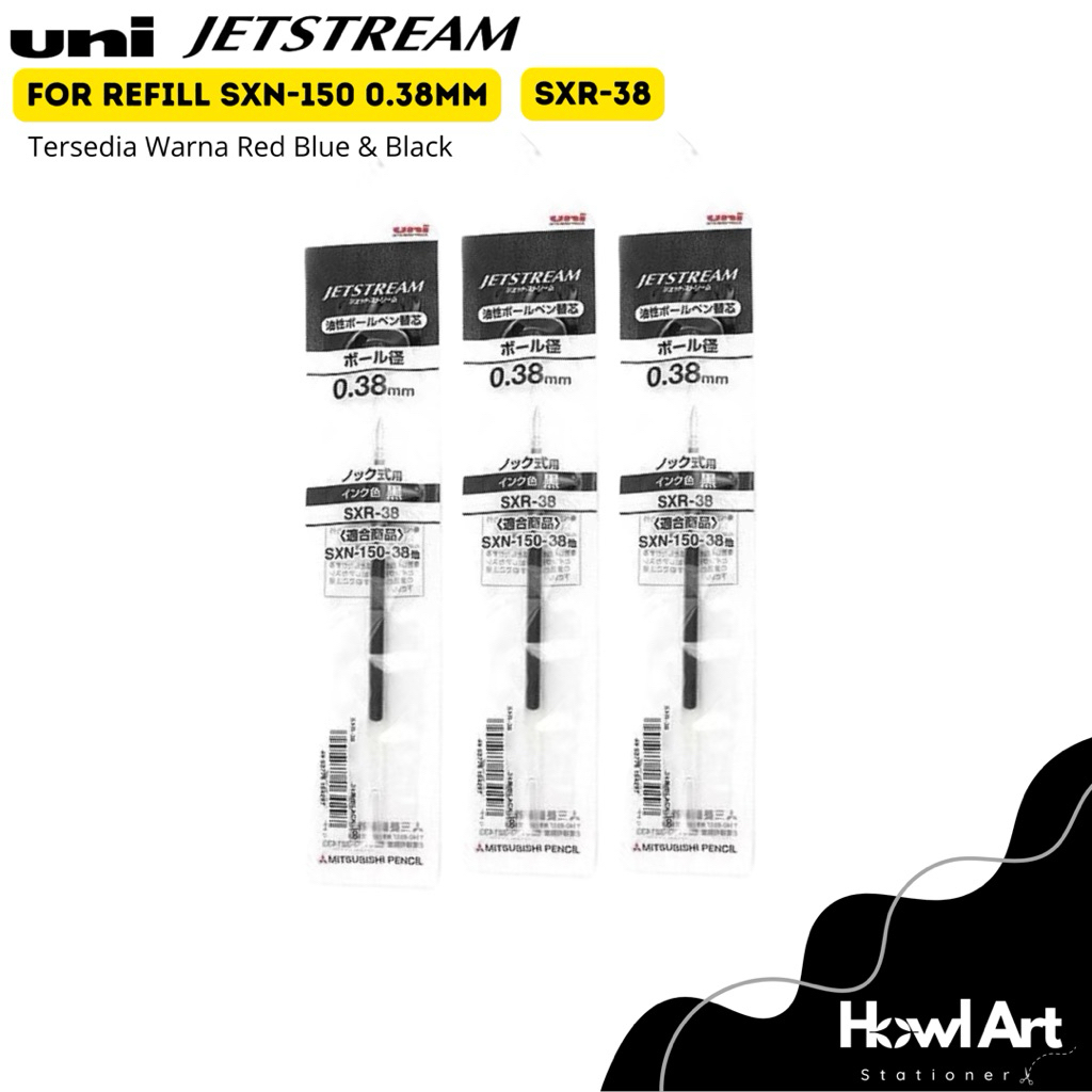 

Uni Jetstream Refill 0.38mm SXR-38 Untuk Refill Jetstream SXN-150-38