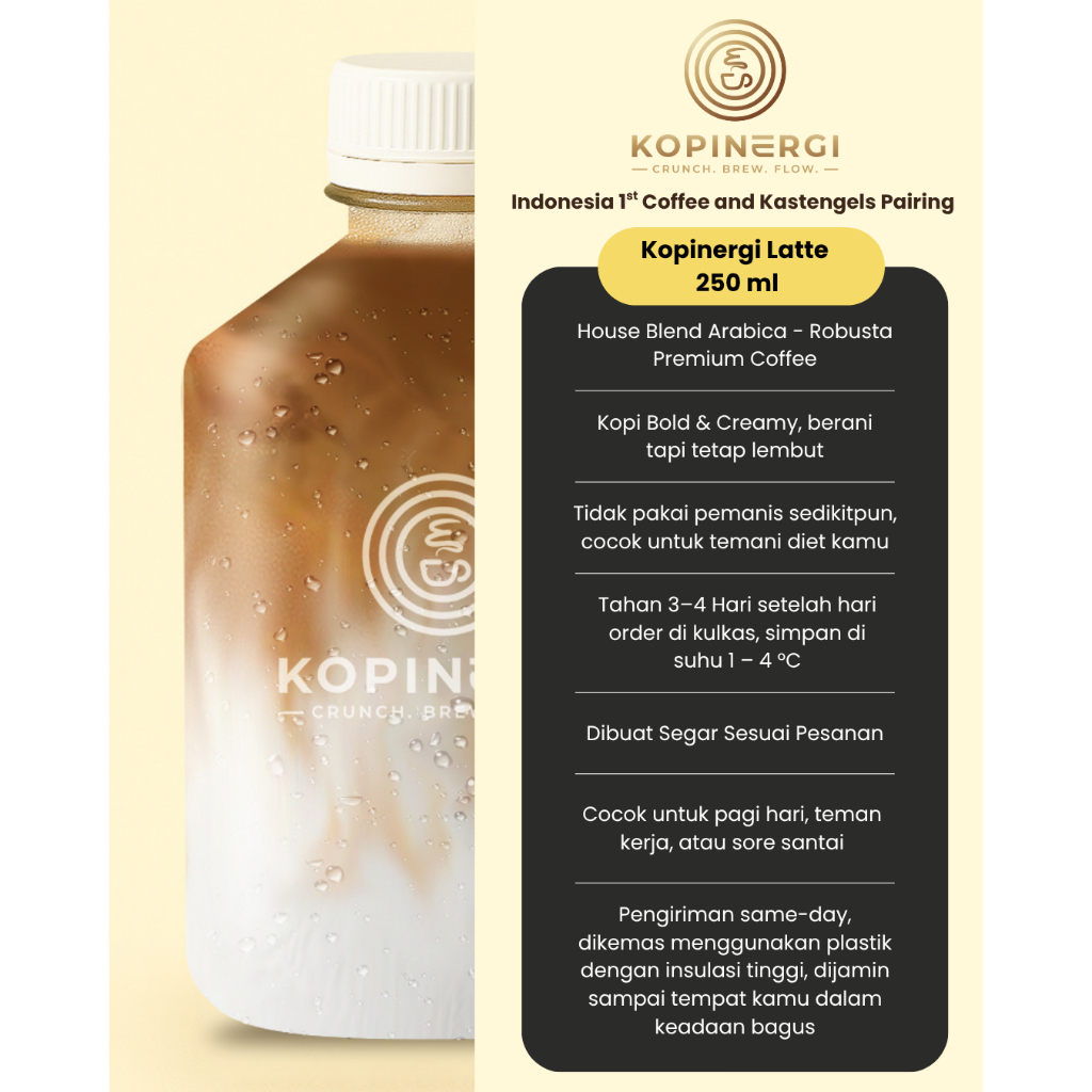 

Kopinergi Cafe Latte Upsize
