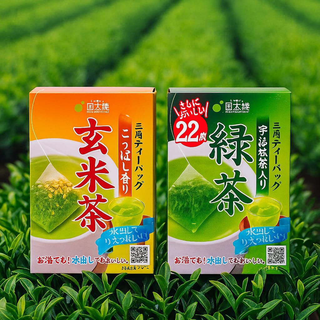 

Kunitaro macha triangle tea bag 44gr