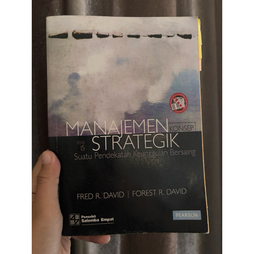 

Preloved Buku Manajemen Strategik