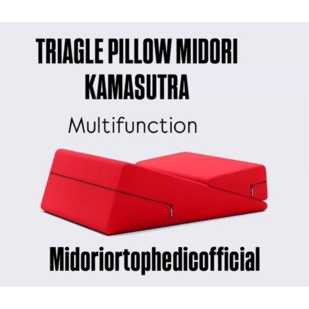 BANTAL SEGITIGA KAMASUTRA MULTIFUNCTION / BANTAL 18+ UNTUK KEHARMONISAN SUAMI ISTRI