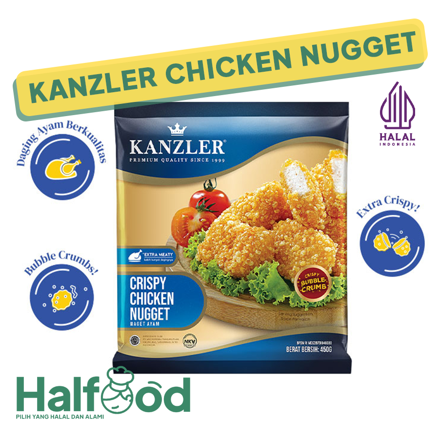 

Kanzler Crispy Chicken Nugget (450gr)