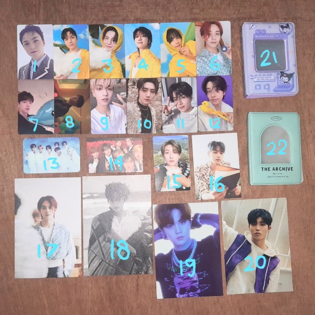 [nego, free pc off✅] PHOTOCARD OFFICIAL SEVENTEEN VERNON WOOZI THE8 JEONGHAN HEAVEN BESIDE EXO BAEKH