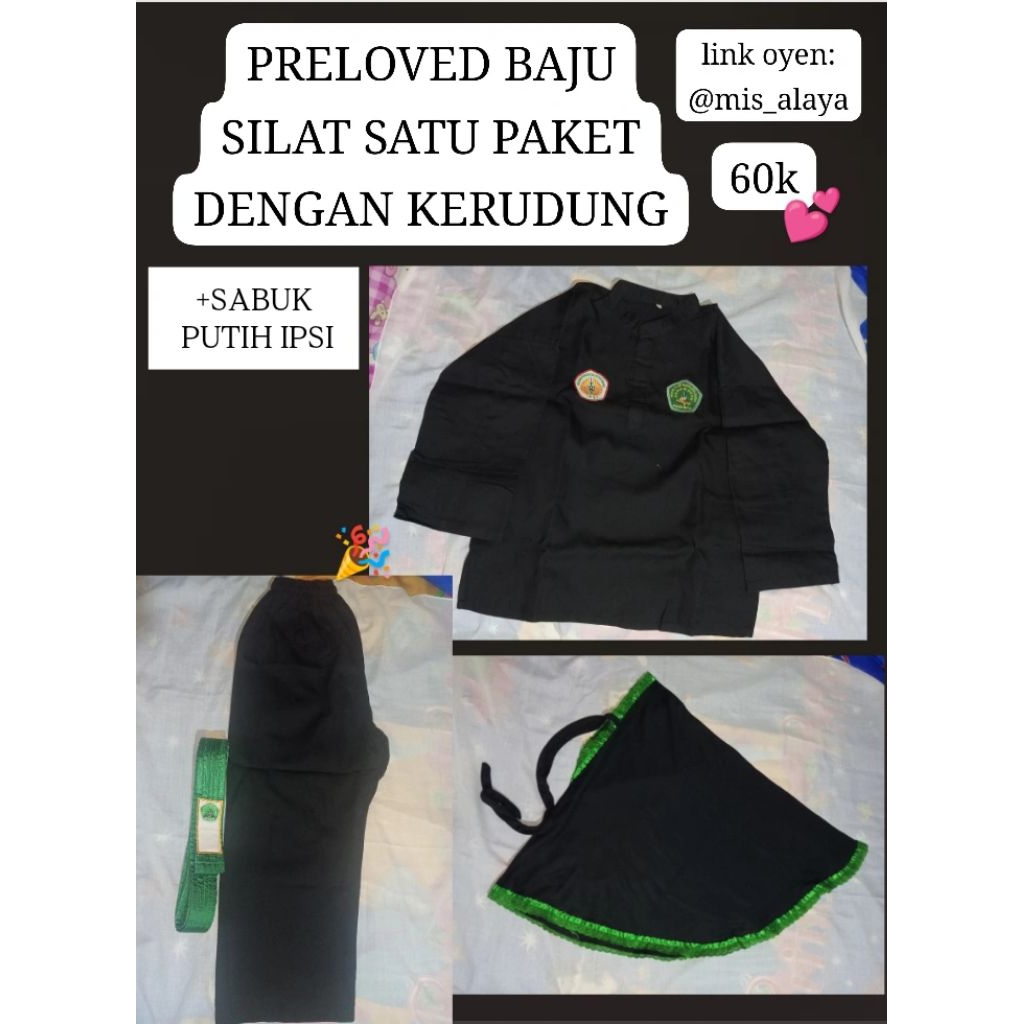 Preloved Baju Silat IPSI