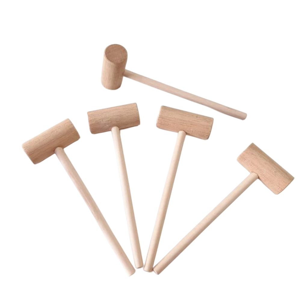 palu kayu/palu ecoprint/palu pinata kayu mahoni