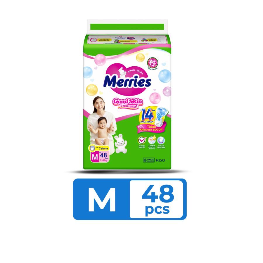 Merries Pants Good Skin Jumbo  -  M48/L42/XL38 - New Product