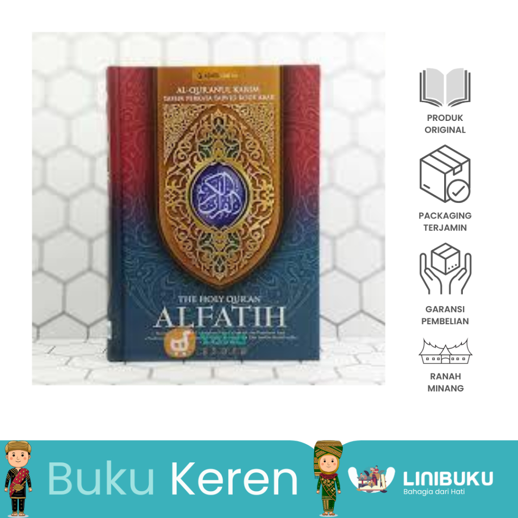 Al Quran AL FATIH -  HC Tajwid Terjemah Perkata Penerbit Al Fatih Quran - AGAMA
