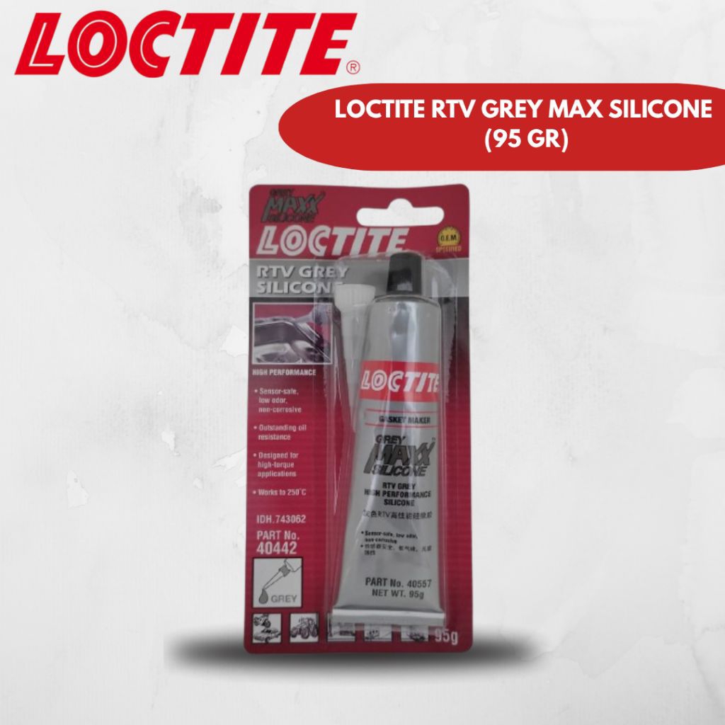LOCTITE GREY MAXX Silicone/RTV Grey silicone (95 gr)