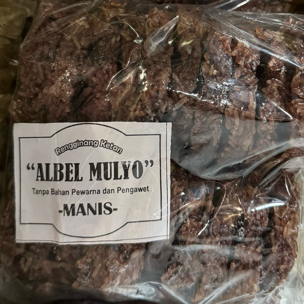 

Rengginang manis albel mulyo