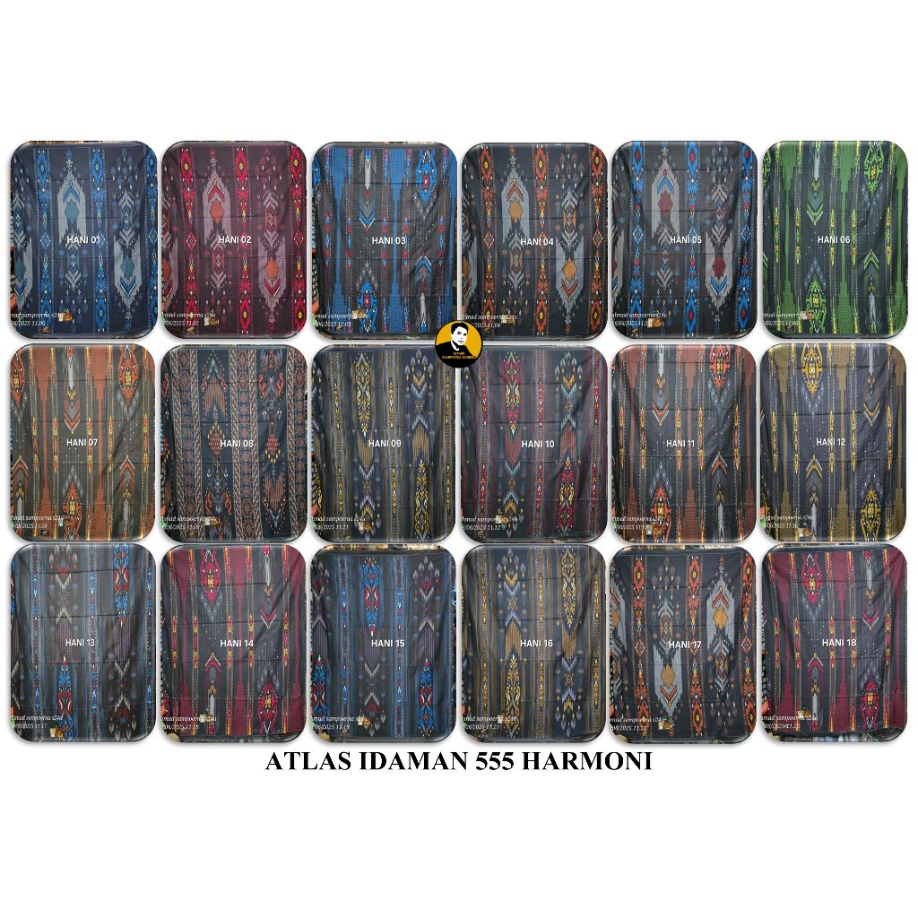 Sarung atlas idaman 555 harmoni