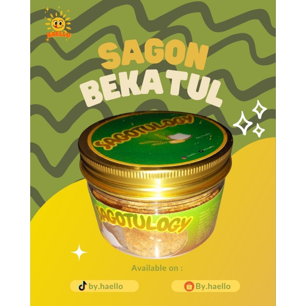 

Sagotulogy Kue Sagon modifikasi Bekatul