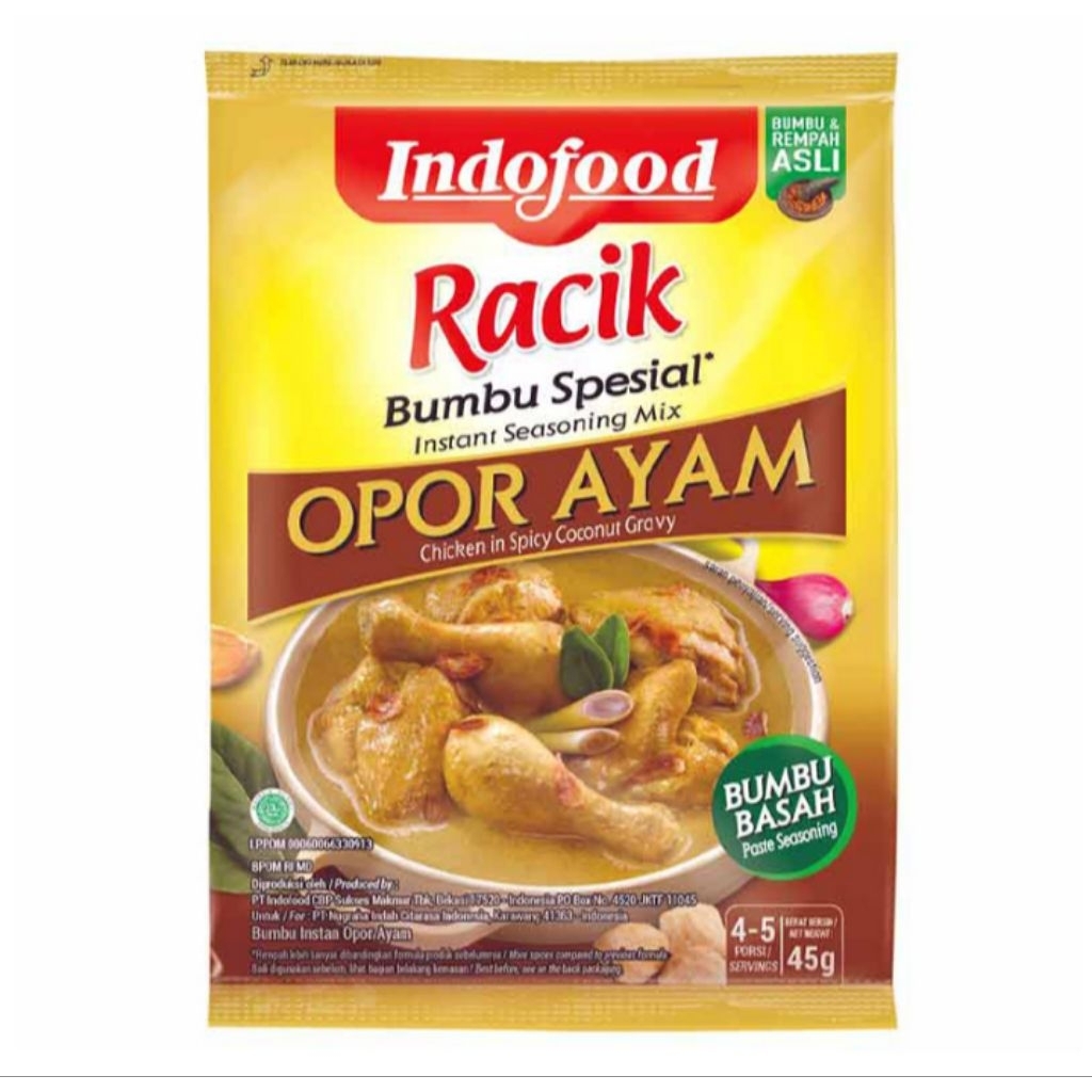 

Indofood Racik Bumbu Spesial Opor Ayam 45 g