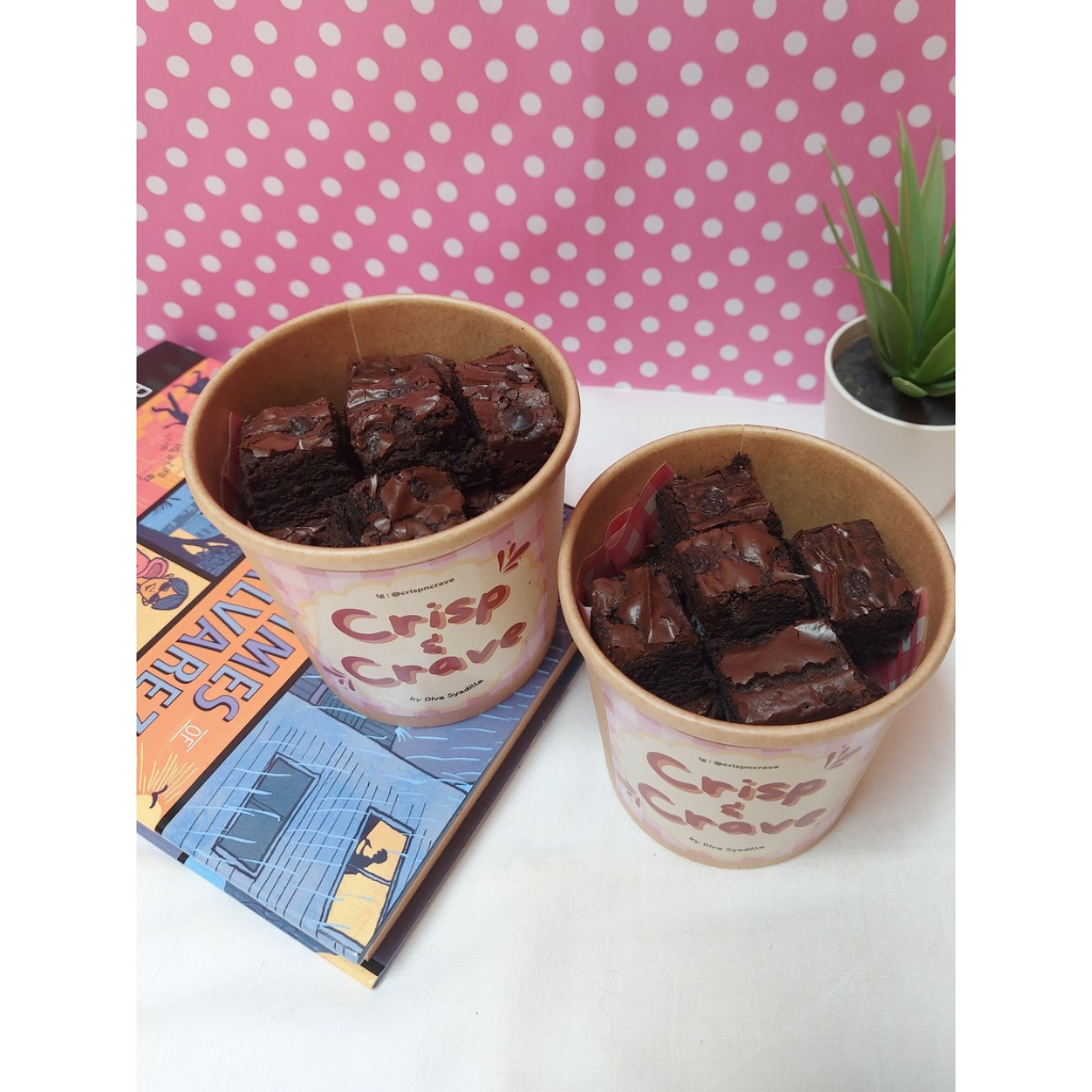 

Mini Bite Brownies by Crisp & Crave Bdg / Mini Bite Fudgy Brownies