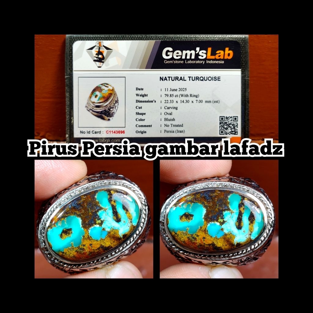 NATURAL BATU PIRUS PERSIA GAMBAR LAFADZ HQ
