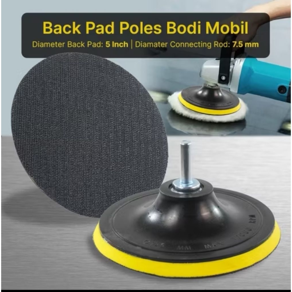 1 pcs busa poles ukuran 5 inch