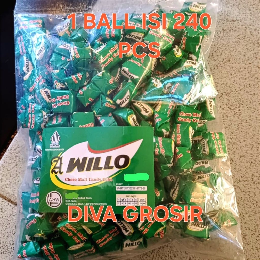

1 BALL PERMEN CUBE AWILLO ISI 240 PCS