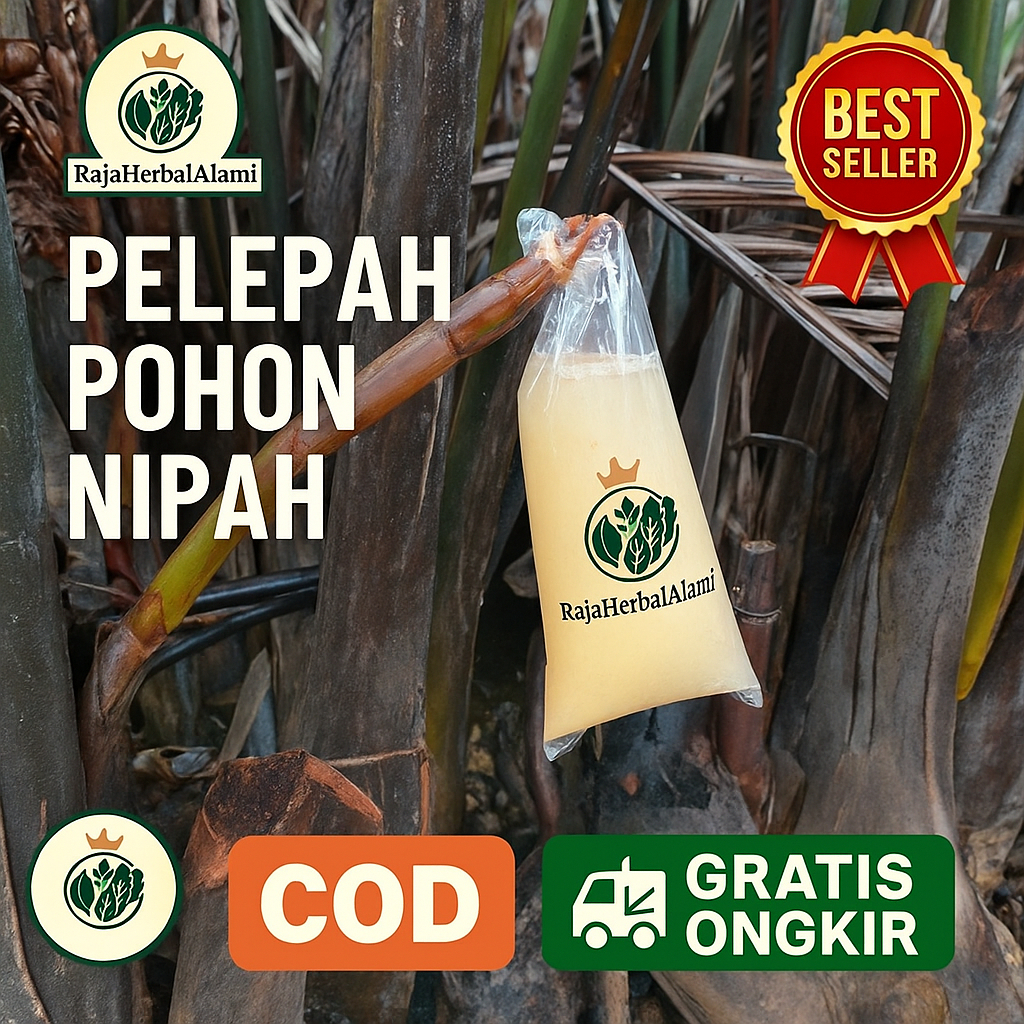 Pelepah Pohon Nipah / Pohon Daon 2Kg Siap Olah