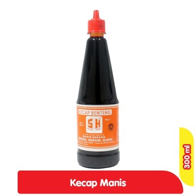 

Kecap Manis SH Kecap Benteng Botol 300 ML