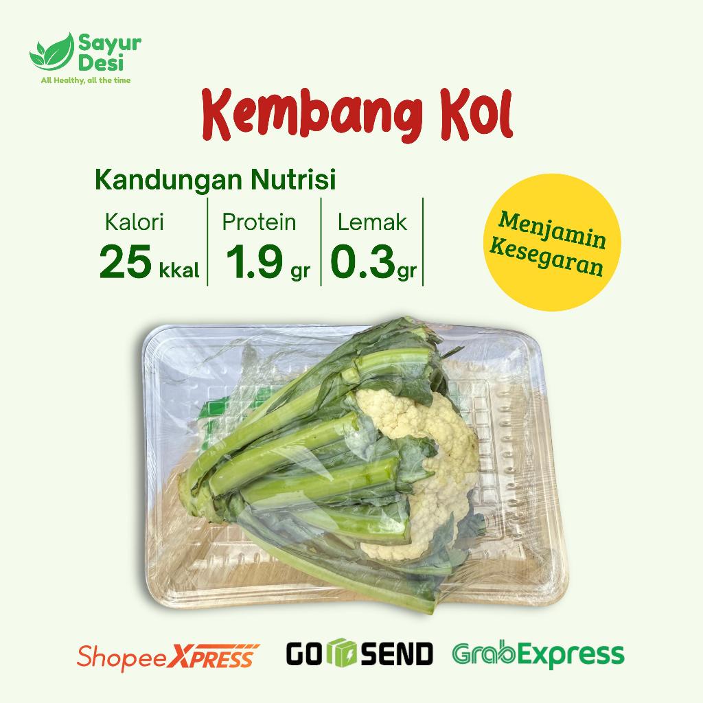 

Kembang Kol 250 Gram Sayur Desi