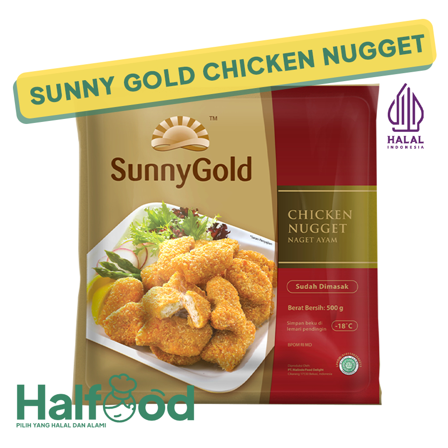 

SunnyGold Chicken Nugget 500gr