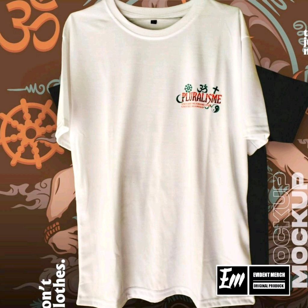 pluralisme/kaos/katakata/agamis/polos/hitam/30s/katun/distro/viral