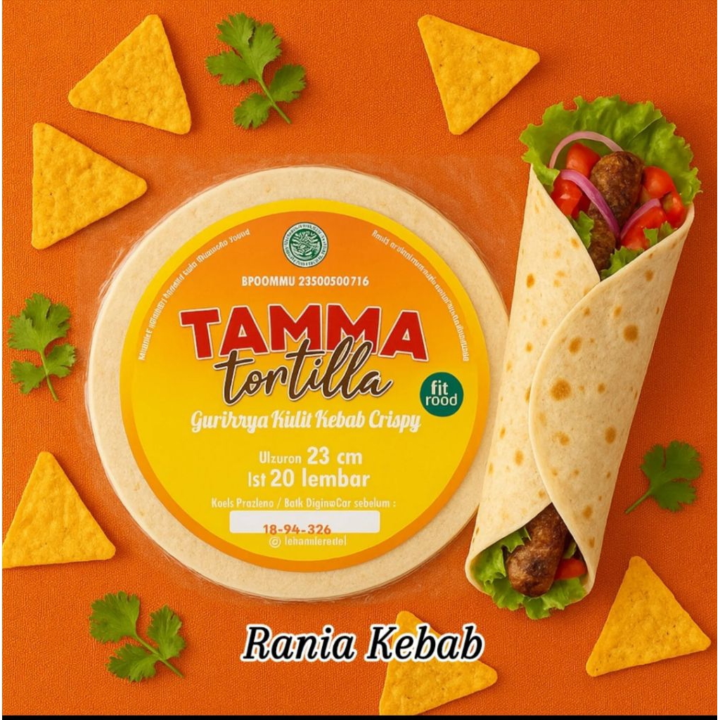 

Kulit Tortilla Tamma Size 23cm