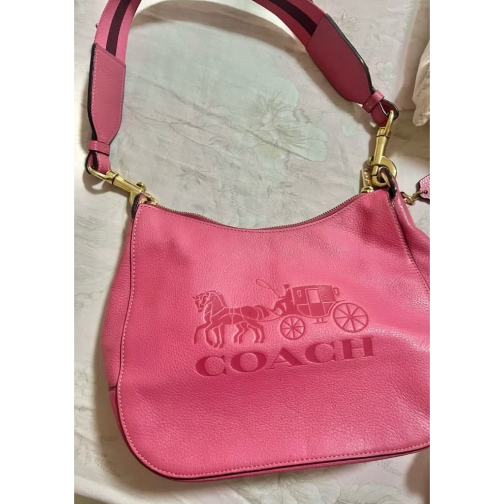 Preloved Tas Coach Pink ORIGINAL