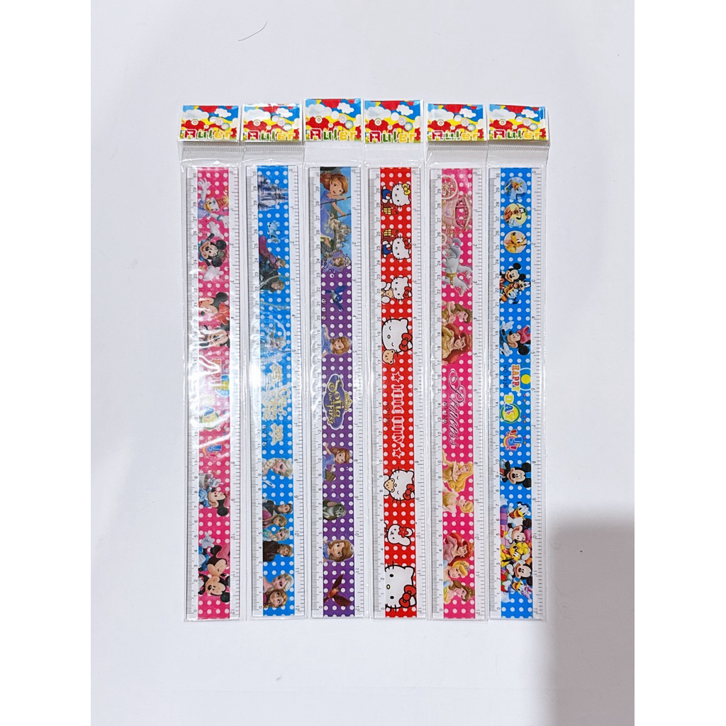 

Penggaris Anak 30 cm Fancy Karakter Ruler [1 PCS]