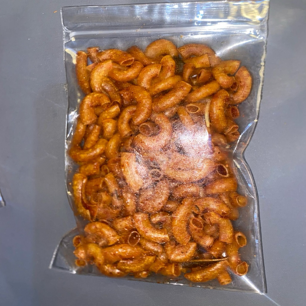 

MAKARONI PEDAS BANTET MAKARONI KERANG BUMBU NASI GORENG