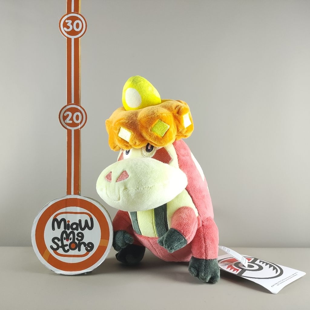 Boneka Pokemon Crocalor Evolusi Fuecoco Original Pokemon Center Plush New Tag