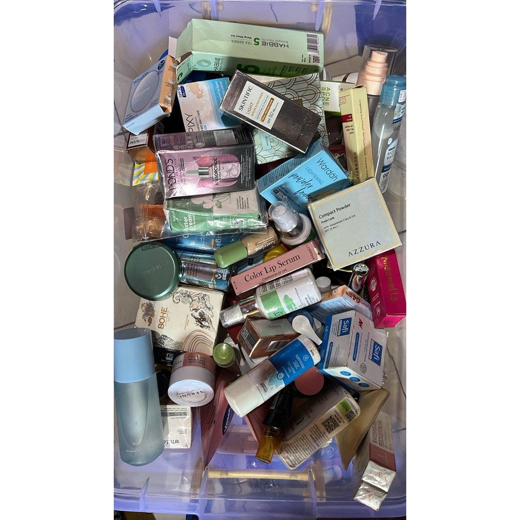 RETURAN KOSMETIK RIJEK KEMASAN (sudah termasuk admin)