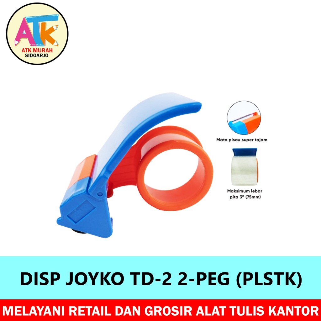 

DISPENSER JOYKO TD-2 2-PEG (PLSTK)