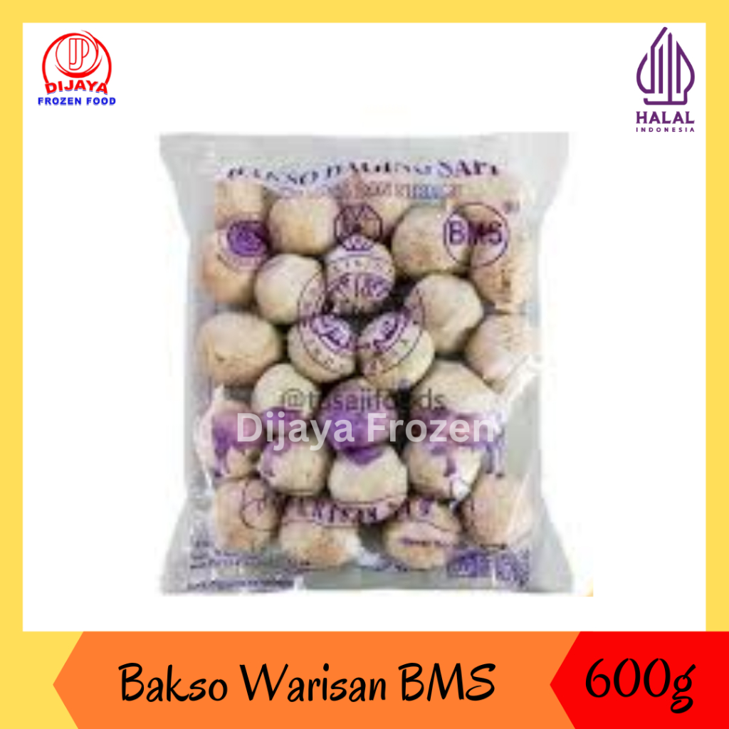 

Bakso Warisan BMS 600gr, Bakso Warisan Urat 600gr & Bakso Warisan AB 700gr - Baso Polos isi 50