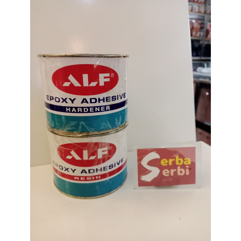 -0.3+0.36L ALF RESIN HARDENER-Lem epoxy serbaguna resin 2komponen