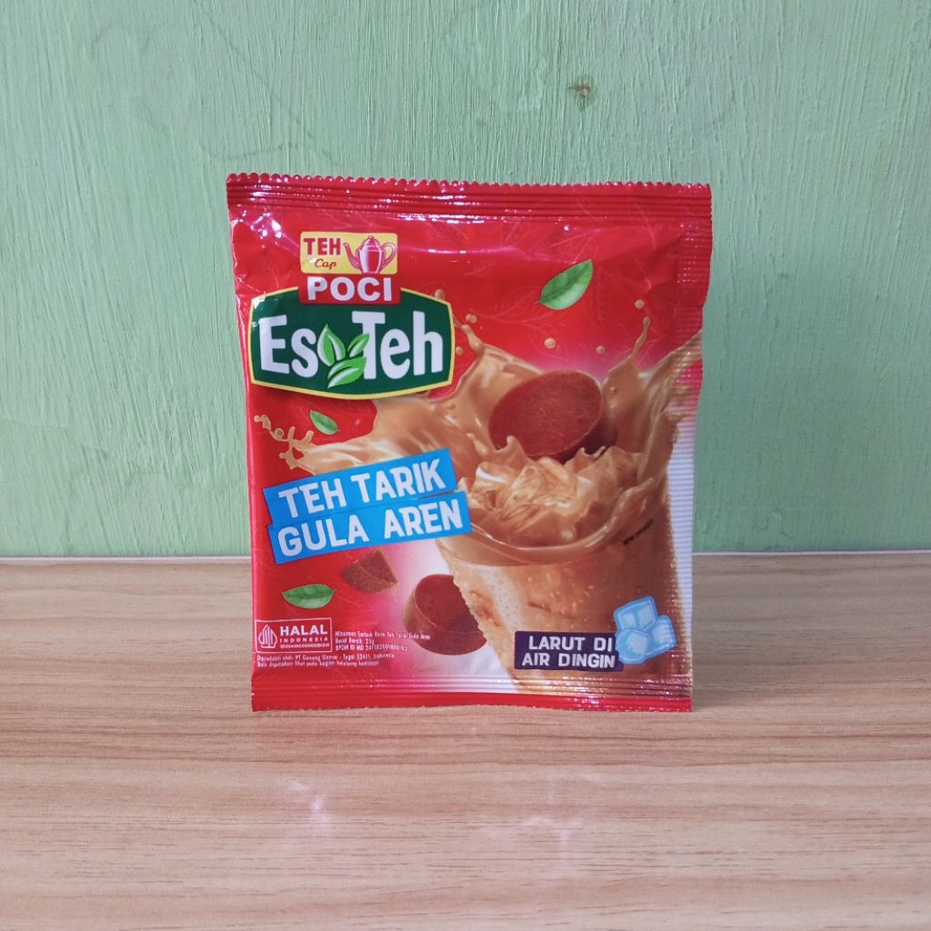 

Es Teh POCI Teh Tarik Gula Aren instan sachet