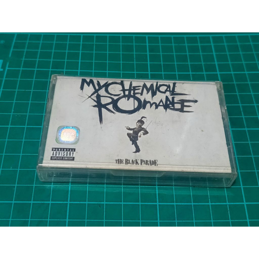 KASET PITA CASSETTE TAPE MY CHEMICAL ROMANCE MCR - THE BLACK PARADE WHITE VERSION ORIGINAL REPRISE R