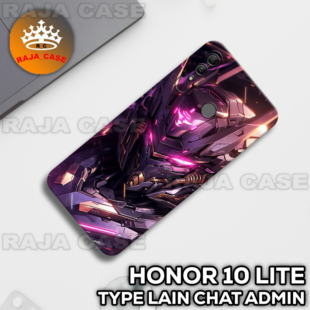 RC19 Softase HONOR 10 LITE Motif ROBOT Case Hp HONOR 10 LITE - SILIKON - SILICON - CASING - CASE