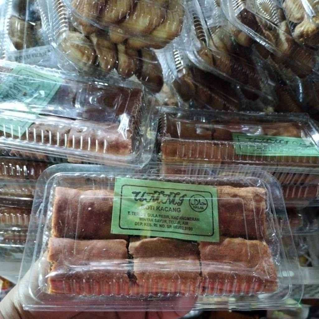 

Kue Potong Roti Potongan Isian Kacang Merah pack 12 pcs