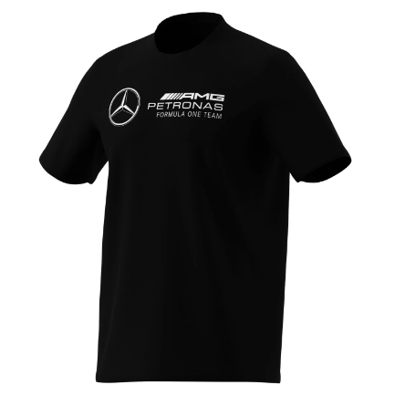 ADIDAS MERCEDES DNA GRAPHIC MEN'S T-SHIRT - BLACK