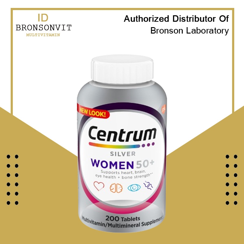 Centrum Silver Women 50+ Multivitamin 200 Tablets