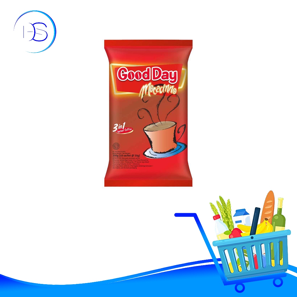 

GOOD DAY 3 IN 1 MOCACINNO 10x20G