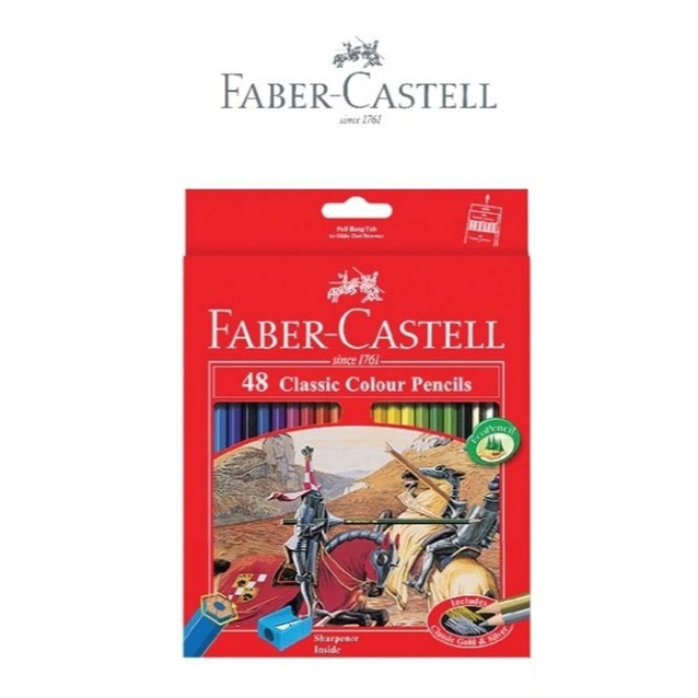 

pensil warna faber castell isi 48 uk. besar
