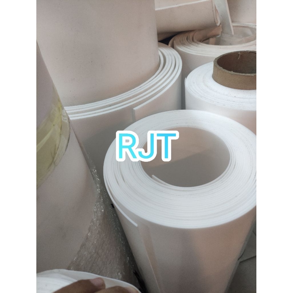 Teflon lembaran PTFE sheet 1,5mm 10cm x 100cm custom