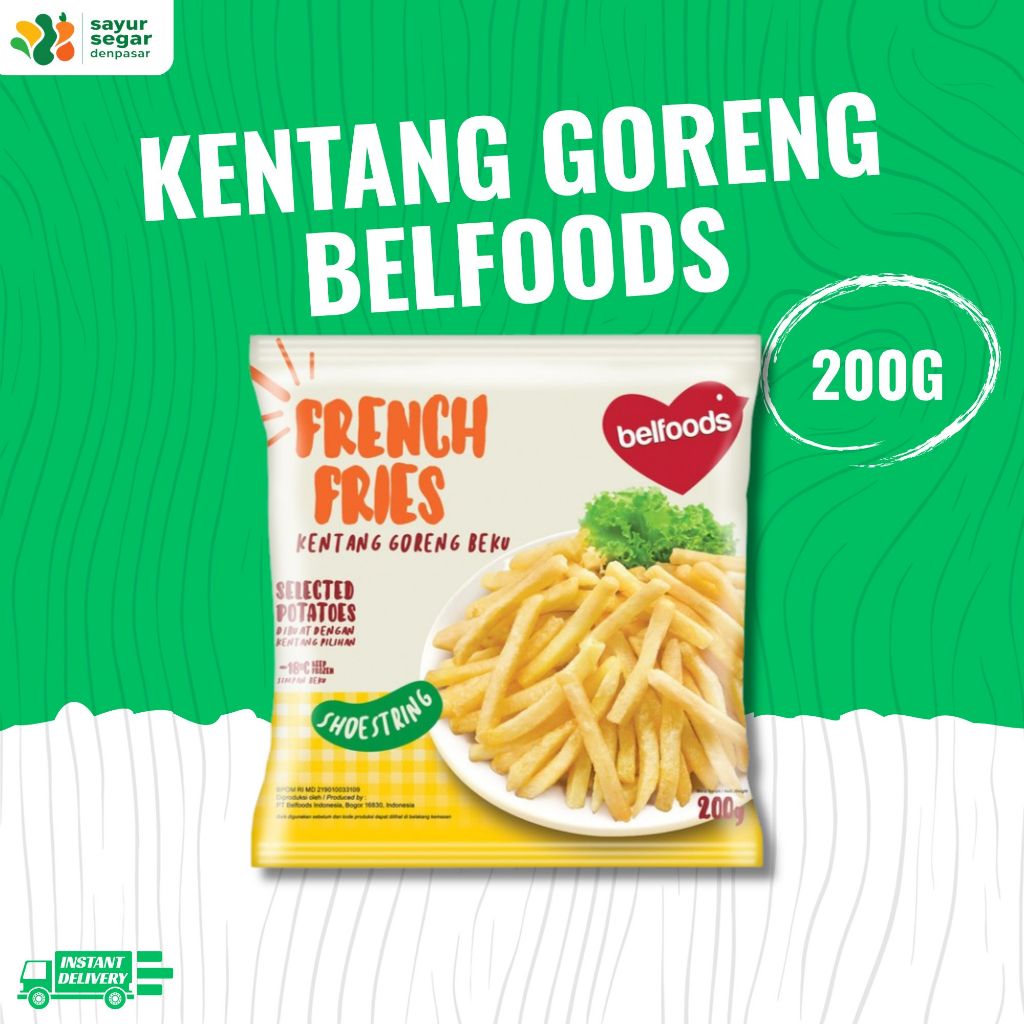 

Kentang goreng Belfoods 200gr- Sayur Segar Denpasar