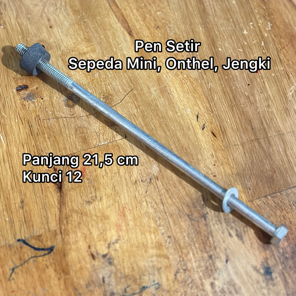Pen Setir As Kili Setir Sepeda Baut Stang Sepeda MINI ONTHEL JENGKI 24, 26 28
