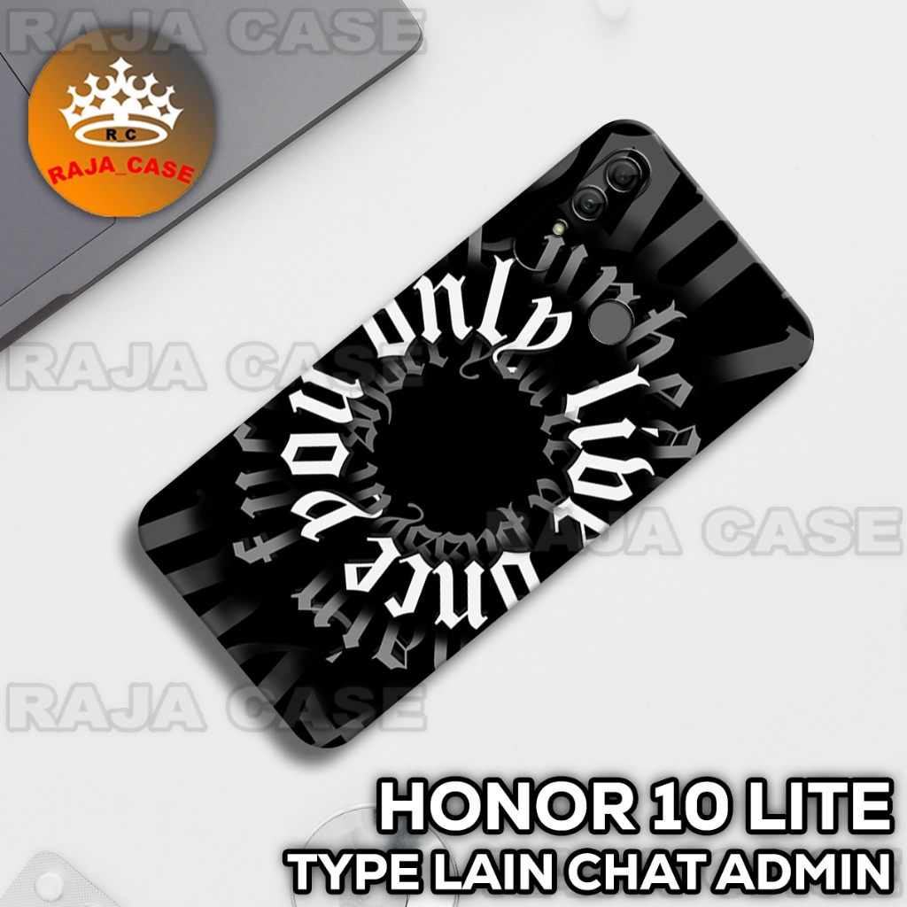 RC32 Softase HONOR 10 LITE Motif COWOK Case Hp HONOR 10 LITE - SILIKON - SILICON - CASING - CASE